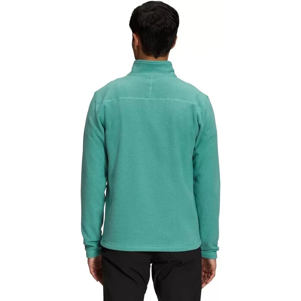 The North Face Sweatshirt Men's Small Wasabi Textured Cap Rock 1/4 Zip ONF374